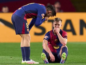 Olmo Jadi Tumbal Kemenangan Barcelona atas Osasuna