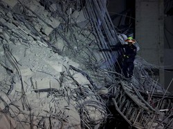 Dahsyatnya Gempa M 7,7 Myanmar Bikin Ambruk Gedung di Thailand