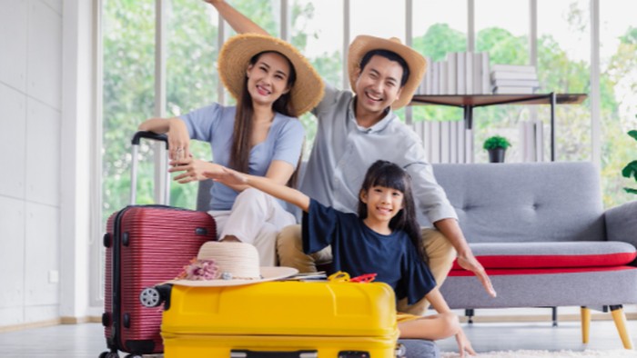 Ilustrasi liburan tips piknik tenang