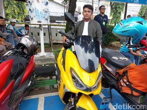 Cerita Khaerudin Jadikan Motor Listrik Tunggangan Mudik Lebaran