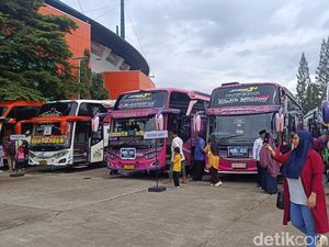 Pemkab dan Polres Bogor Lepas 1.600 Warga Ikut Mudik Gratis