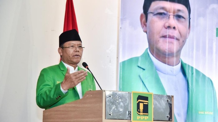 Plt Ketum PPP Mardiono masuk bursa