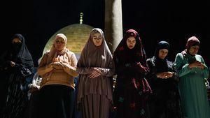 Potret Khusyuknya Ibadah Ramadan di Masjid Al-Aqsa