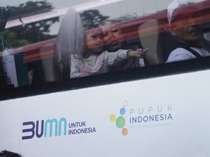 Pupuk Indonesia Fasilitasi 1.473 Pemudik Pulang ke Kampung Halaman