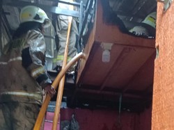 Kebakaran Warung Gorengan di Koja Jakut, 3 Orang Terluka