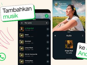 Cara Tambahkan Musik di Status WhatsApp, Mirip di IG Stories