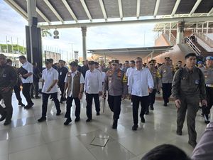 Kapolri Cek Bandara Soetta, Perintahkan Jajaran Patroli Jalan Kaki di Titik Rawan