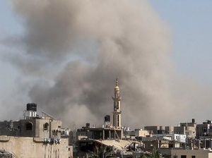 Israel Bombardir Gaza di Hari Raya Idul Fitri