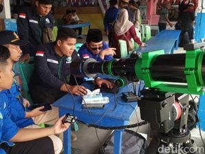 Hilal 1 Syawal 1446 H di Gorontalo Tidak Terlihat gegara Tertutup Awan Tebal Hilal 1 Syawal 1446 H di Gorontalo Tidak Terlihat gegara Tertutup Awan Tebal