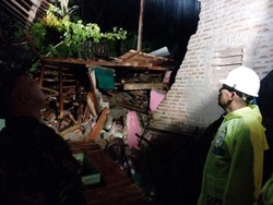 2 Rumah di Piyungan Bantul Rusak Tertimpa Tanah Longsor