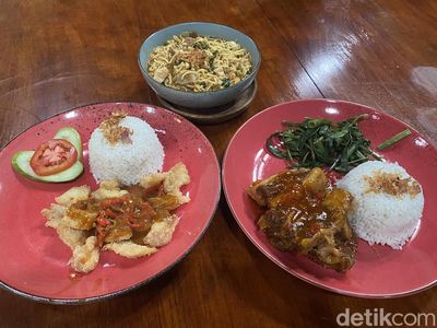 Sedapnya Mie Tektek dan Iga Warisan di Resto Asri Nuansa Jawa