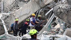 Tim Penyelamat Cari Korban Gedung Runtuh Imbas Gempa di Thailand