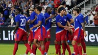 Amerika Serikat. Salah satu tim yang memastikan partisipasi di Piala Dunia 2026 sebagai tim tuan rumah. Foto: Getty Images via AFP/DYLAN BUELL