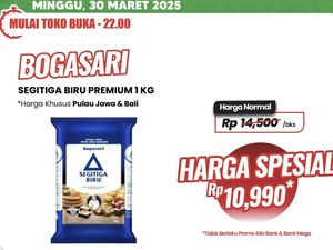 Bikin Kue Lebaran, Aneka Tepung Diskon Gede-gedean di Transmart Full Day Sale