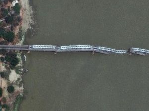 Jembatan Era Kolonial di Myanmar Ambruk Akibat Gempa M 7,7