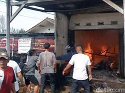 Kebakaran Bengkel di Malangbong Garut, Anak 9 Tahun Tewas Terbakar