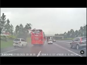 Detik-detik Avanza Nyalip dari Bahu Jalan Berujung Kecelakaan