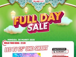 Diskon Jumbo Buat Smart TV UHD 65 Inch di Transrmart Full Day Sale