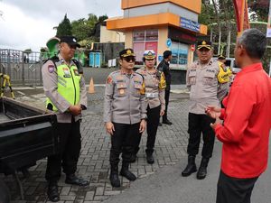 Beri Kenyamanan Pengunjung, Kapolresta Magelang Cek Pengamanan Ketep Pass Beri Kenyamanan Pengunjung, Kapolresta Magelang Cek Pengamanan Ketep Pass