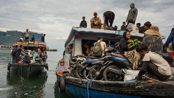 Potret Mudik Antarpulau di Makassar