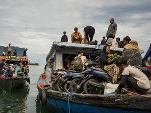 Potret Mudik Antarpulau di Makassar Potret Mudik Antarpulau di Makassar
