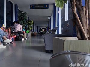 H-1 Lebaran, Terminal Arjosari Kota Malang Terpantau Lengang