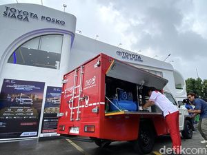 Merapat ke Posko Mudik Toyota! Bisa Pijat, Makan, sampai Main PS Gratis