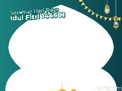 Twibbon Idul Fitri 2025 Desain Menarik dan Kekinian untuk Sambut Lebaran