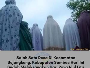 Warga di Sejangkung Salat Id Hari Ini Diviralkan, MUI Sambas Buka Suara Warga di Sejangkung Salat Id Hari Ini Diviralkan, MUI Sambas Buka Suara