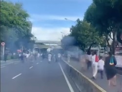 Video: Heboh Aksi Keributan Usai Salat Id di Senen, Ini Kata Polisi