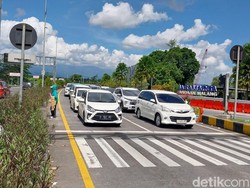 Arus Lalin Gate Tol Singosari Malang Ada Peningkatan Hari Pertama Lebaran