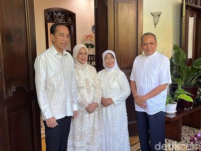 Daftar Tokoh ke Rumah Jokowi Saat Hari Lebaran
