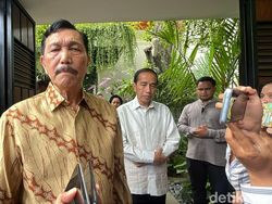 Isi Pembicaraan Jokowi dan Luhut di Solo
