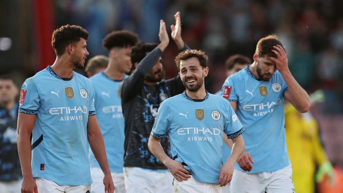 Manchester City bikin rekor baru: tujuh kali beruntun ke semifinal Piala FA (REUTERS/Hannah McKay)
