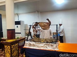 Kambing Guling hingga Makanan Khas Tersaji di Open House Gubernur Sumsel