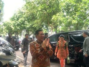 Pramono dan Rano Karno Halalbihalal ke Rumah Megawati