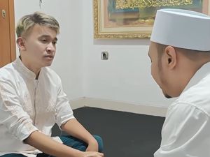Momen Ruben Onsu Jadi Mualaf di Hari Lebaran
