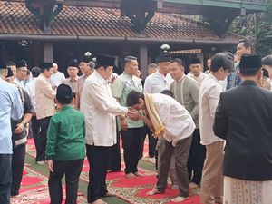 SBY Halalbihalal Bareng Keluarga di Cikeas Usai Salat Id, Begini Suasananya