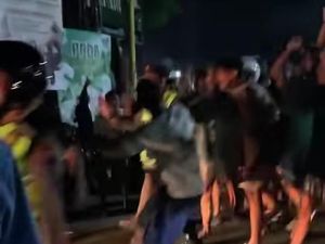 Begini Kondisi Massa Sound Horeg Berkedok Takbir Keliling Saat Dibubarkan Polisi