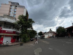 Blok M yang Tak Pernah Sepi Itu Kini Lengang Saat Lebaran