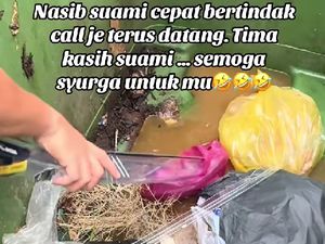 Cerita Wanita Tak Sengaja Buang Uang THR ke Tempat Sampah