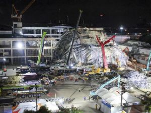 Evakuasi Bangunan Gedung yang Runtuh Akibat Gempa di Thailand