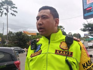 60 Ribu Kendaraan Melintas di Puncak Bogor hingga Siang Ini