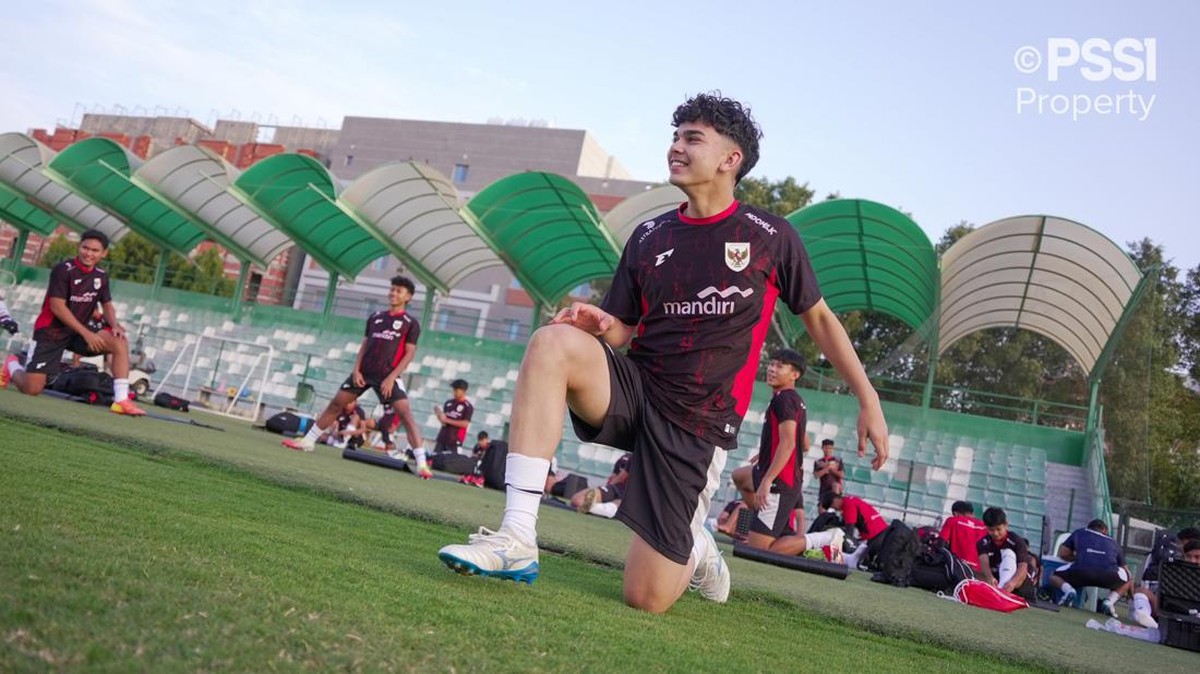 Mathew Baker membela Timnas Indonesia U-17 dengan segenap hati. (Foto: dok.PSSI)