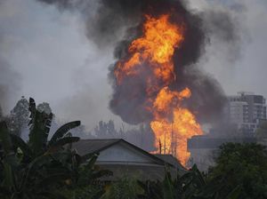 Penampakan Lokasi Ledakan Dahsyat Pipa Gas Petronas Penampakan Lokasi Ledakan Dahsyat Pipa Gas Petronas