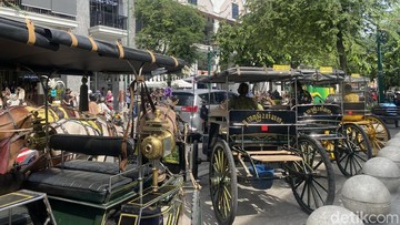 Penarik Andong Malioboro Keluhkan Sepi Peminat Saat Libur Lebaran