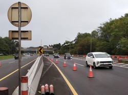 Contraflow Km 44-46 Tol Jagorawi Arah Puncak Bogor Diterapkan Pagi Ini