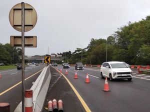 Video: Contraflow Diterapkan di Km 44-46 Tol Jagorawi Arah Puncak Video: Contraflow Diterapkan di Km 44-46 Tol Jagorawi Arah Puncak