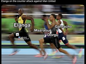 Meme Setan Merah Telan Kekalahan, Dibikin Kewalahan sang Mantan