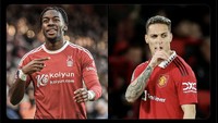 Banyak yang tidak terima mengingat Anthony Elanga (kiri) dulu dijual murah MU. Apalagi Antony yang siudah dibeli mahal-mahal pun susah bersinar. Foto: dok. Internet/X (Twitter)